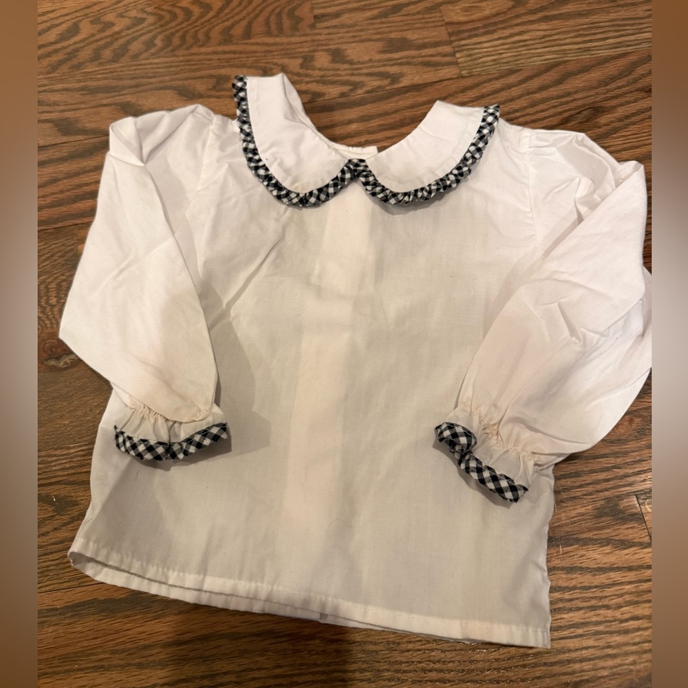 Vintage Peter Pan Collar Shirt